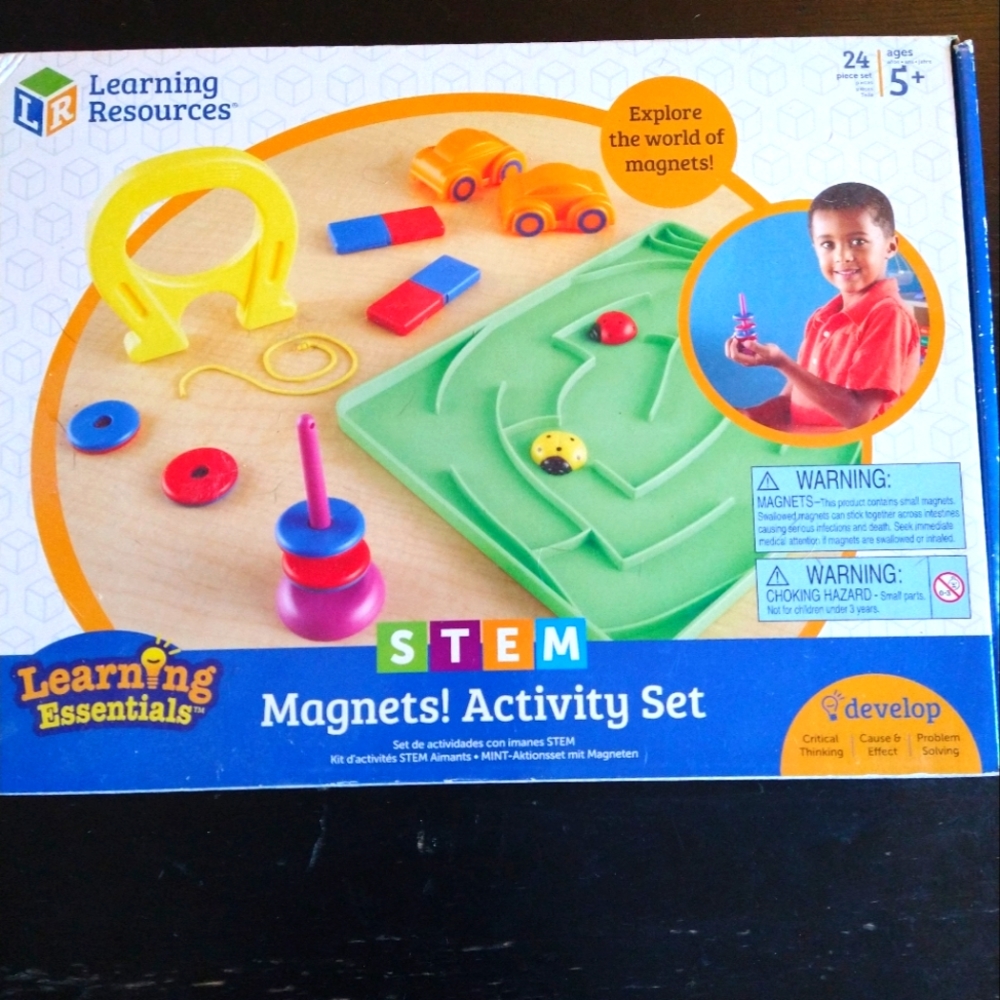 Learning Essentials STEM Magnets Activity Set